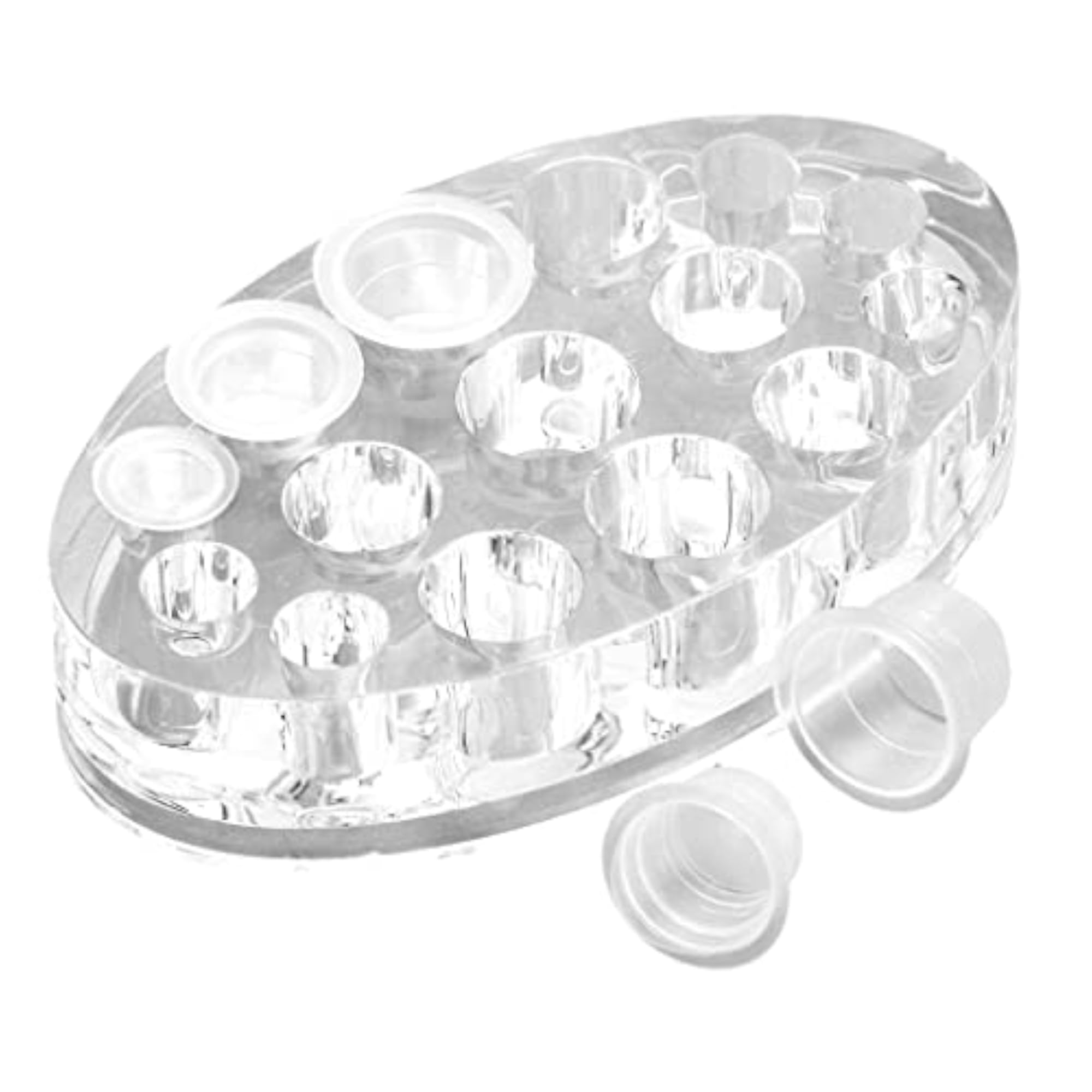 Acrylic Clear Pigment Ink Cup Holder Stand